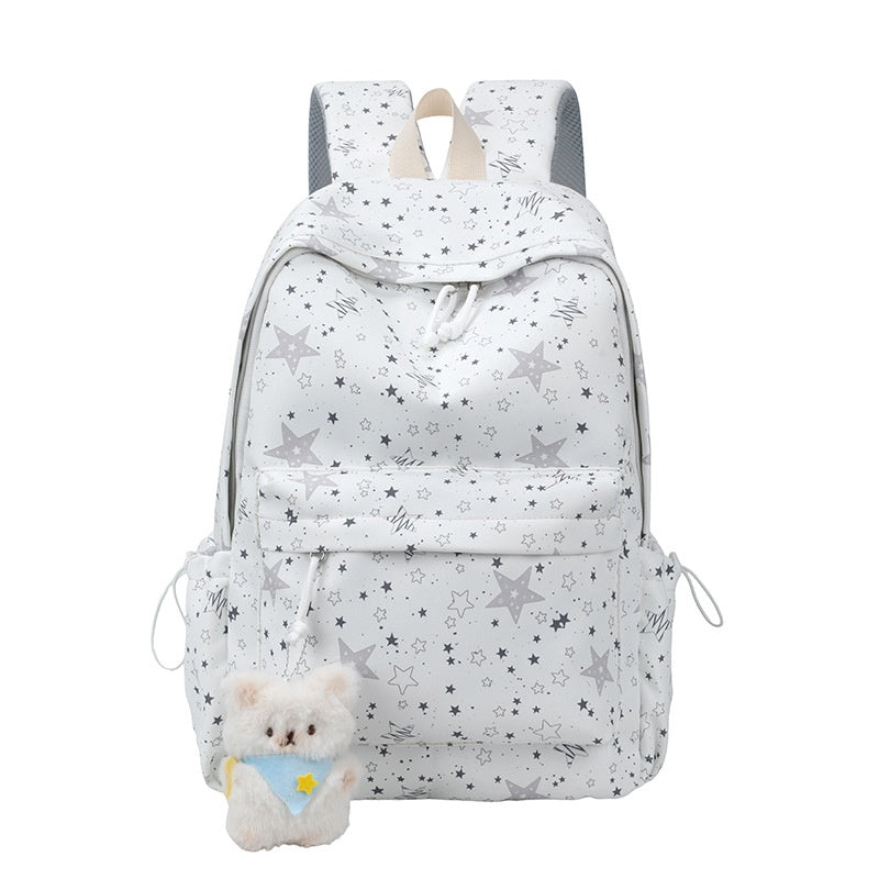 Sac à dos haute apparence de style frais avec décontracté et polyvalent