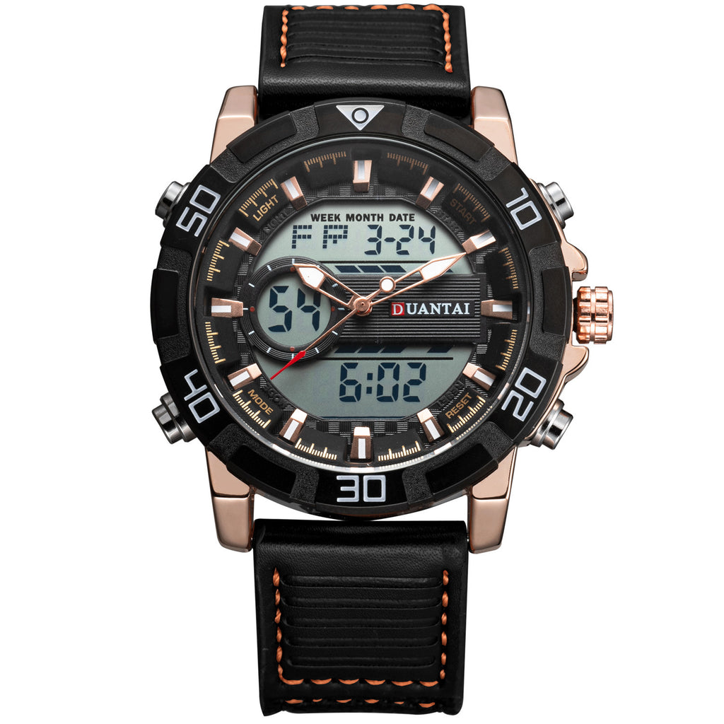 Montre extérieure multi-doubles pour hommes