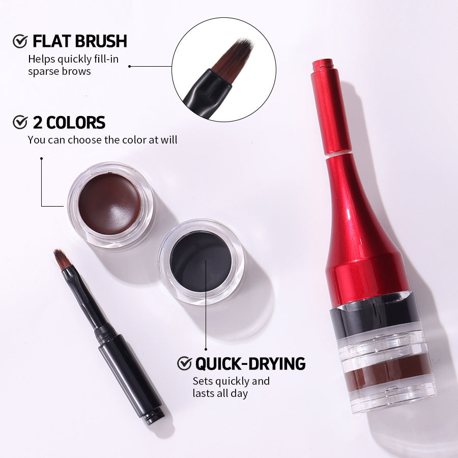 Crayon à sourcils multifonctionnel étanche Smooth Pas Smudge