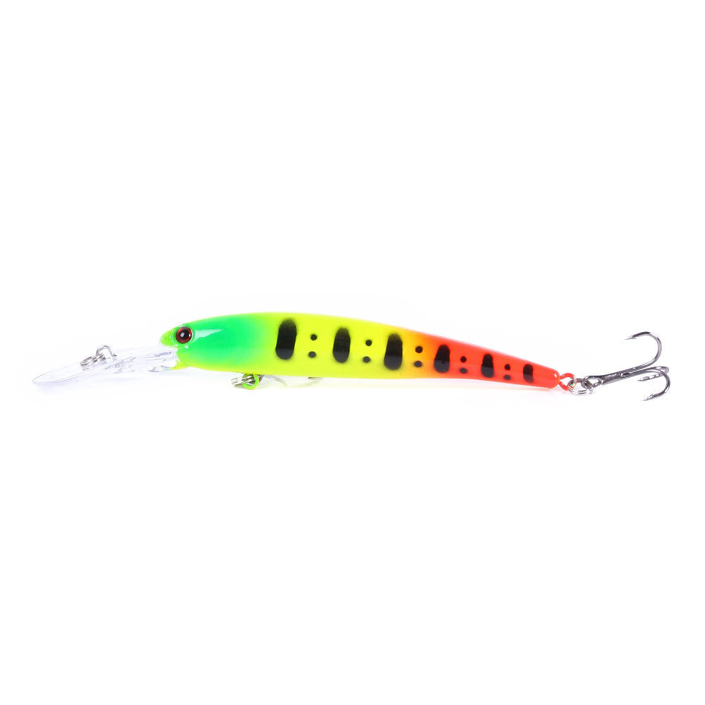 Slow Sinking Mino 12.5cm 11g Biomimetic Long Range Minnow Lure Bait