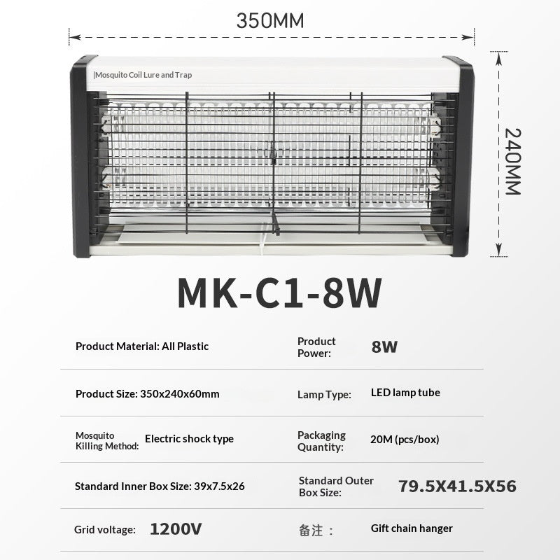 Lampe Mosquito pour l'industrie alimentaire Ateliers à usage commercial
