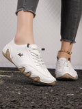 Chaussures antidérapantes en cuir pour femmes