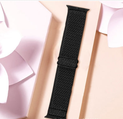 Heringbone Elastic Bracelet Smartwatch Elastic Watch Band
