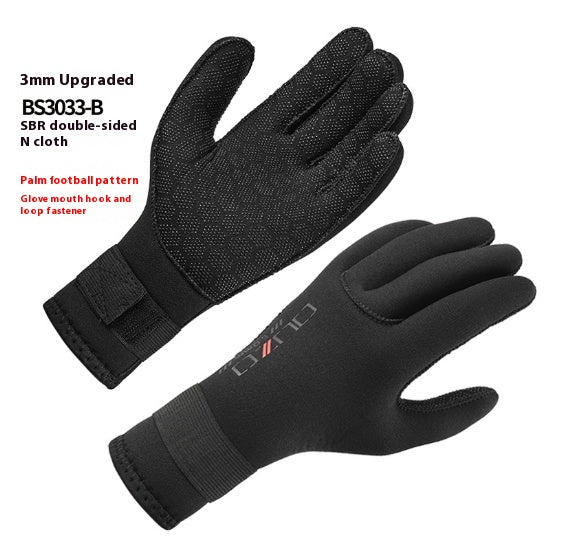 Gants de natation d'hiver Gants de plongée en néoprène