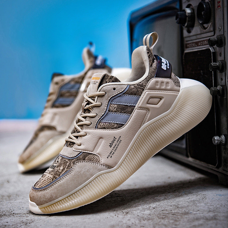 Chaussures de course de sport de plate-forme extérieure pour hommes