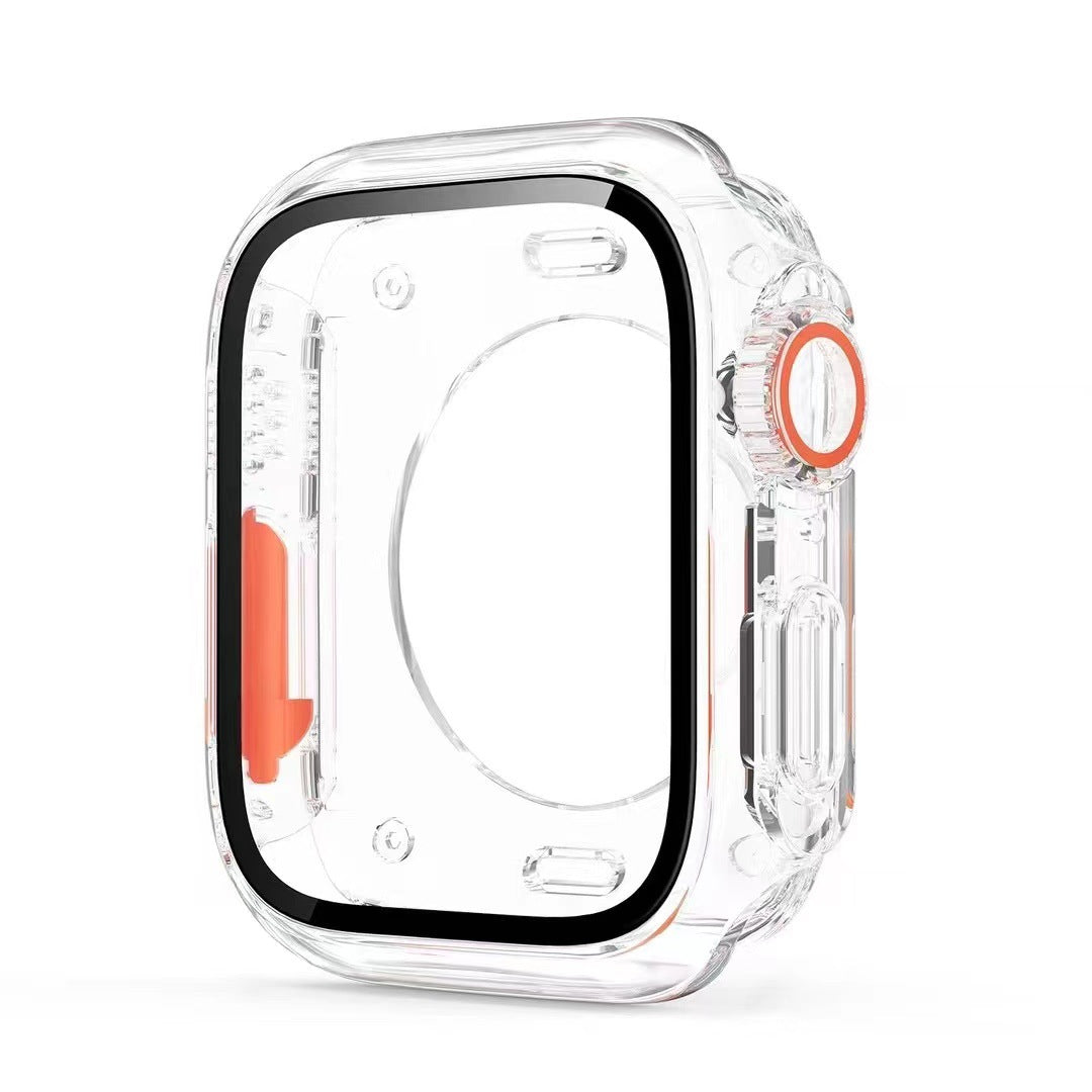Coque de montre intégrée avant et arrière entièrement fermée