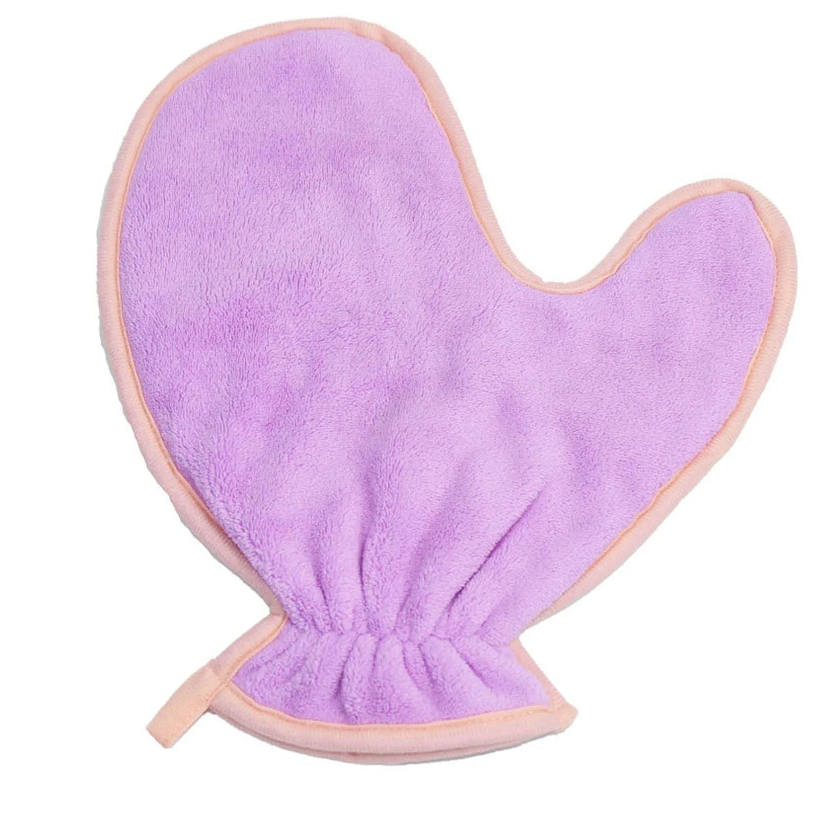 Serviette de bain pour chiens de chien Double côté Absorbent fibre Gants Cat Hygiène fournitures Soft Lightweig