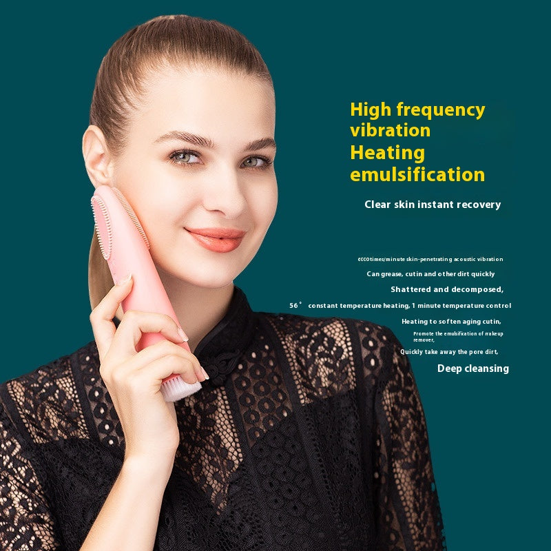 Nettoyeur visage chaud Sensation Pore électrique