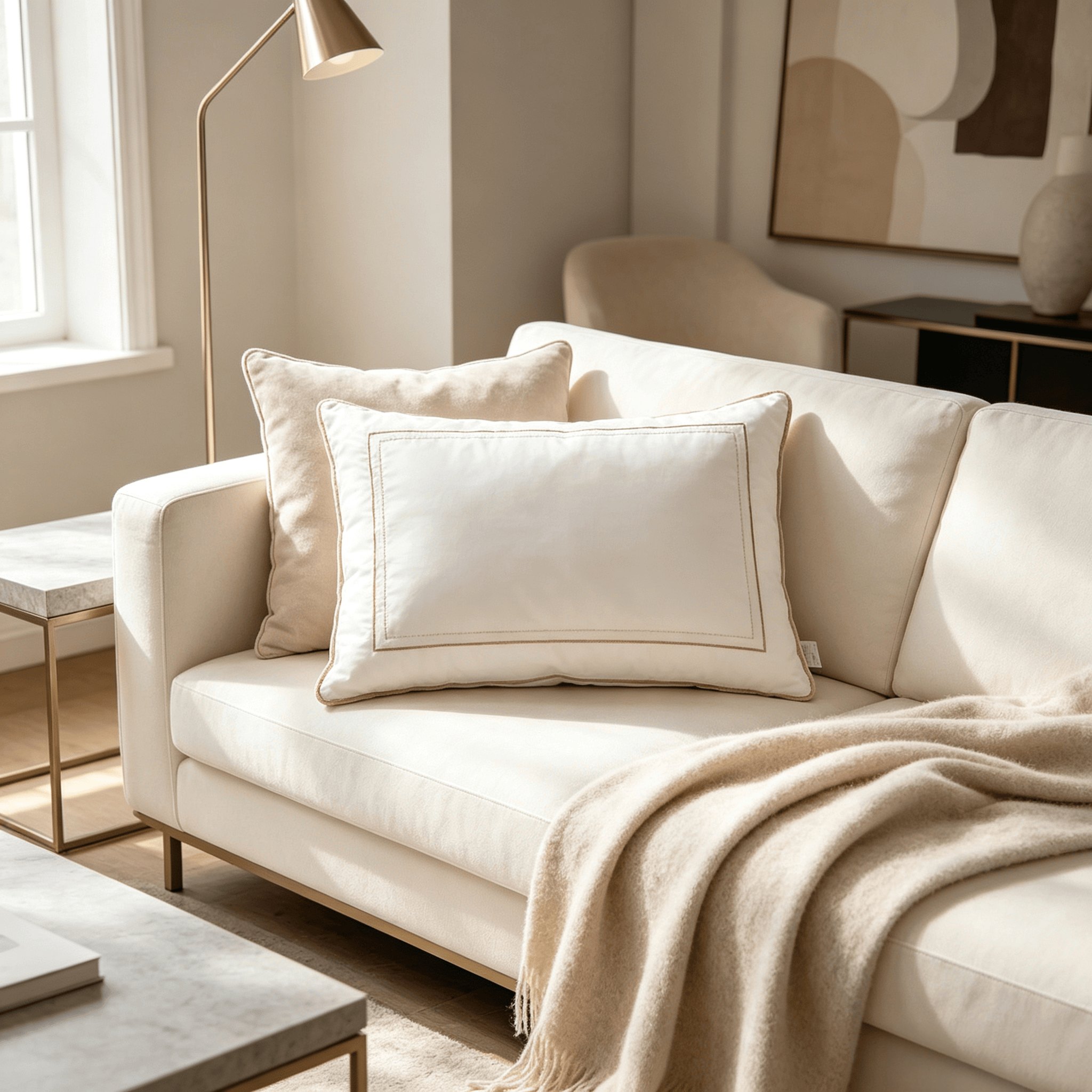 Oreiller moelleux généreusement garni, lot de 2, confort hôtel