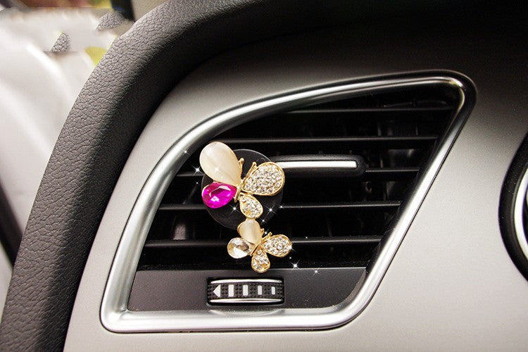 Caricature Fragrance Car intérieur Parfum Aromathérapie Fournitures de voiture féminine