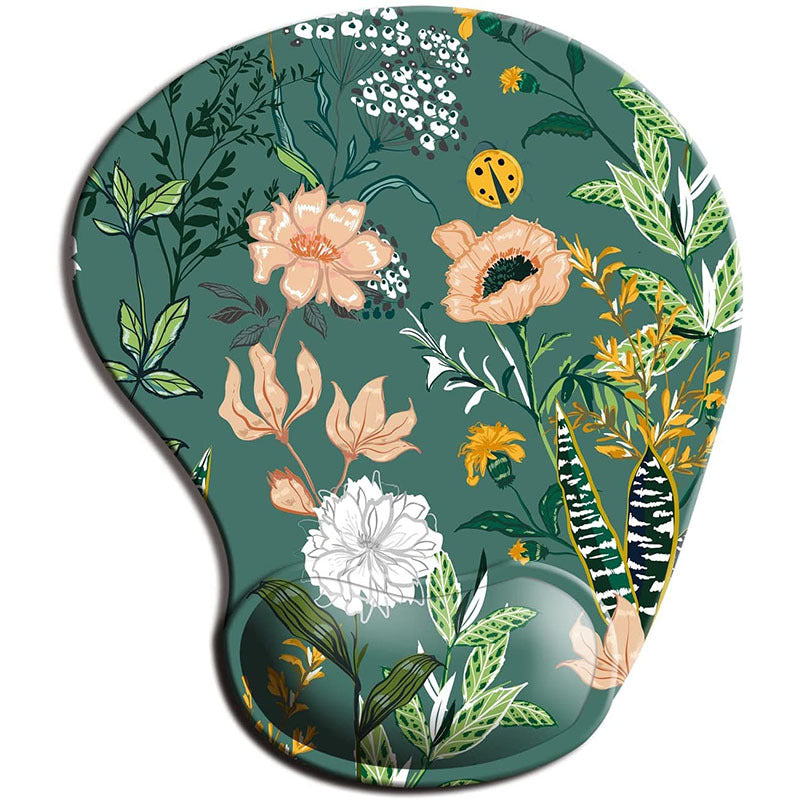 E-Commerce Wristband Rubber Sole Keyboard Pad Flower Game Jeu de bureau