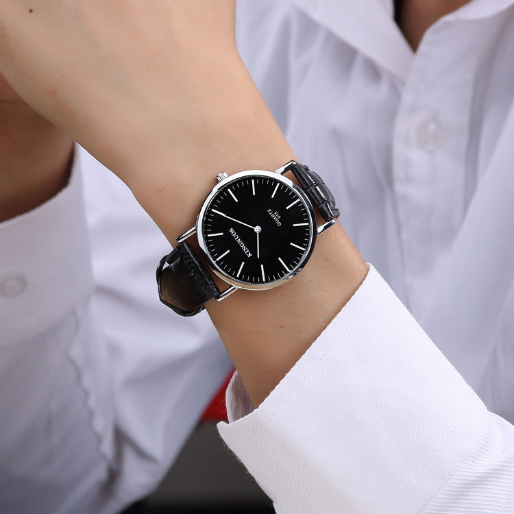 Bracelet en cuir élégant et minimaliste pour hommes et femmes