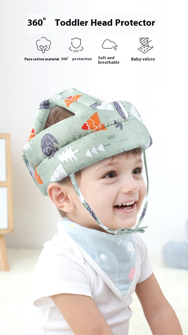 Baby Toddler Tête d'appuie-tête Cap Baby Taddling Walk Head Protection Pad Enfants Crawling Casque