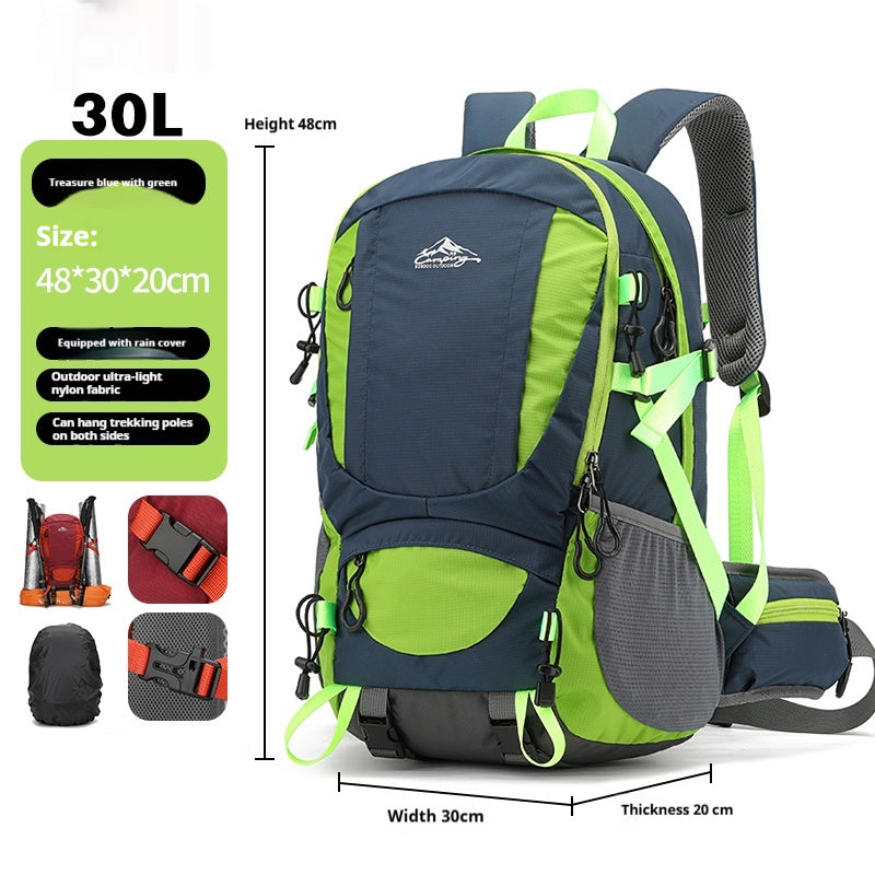 Sac à dos de randonnée léger de grande capacité pour hommes