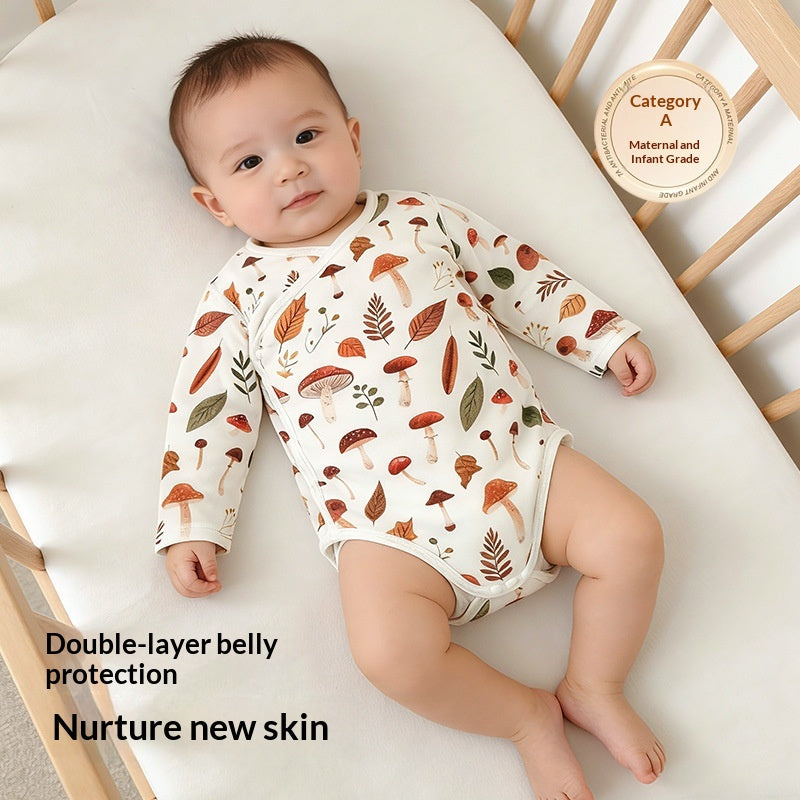 Romper de coton pur sans os pour bébés