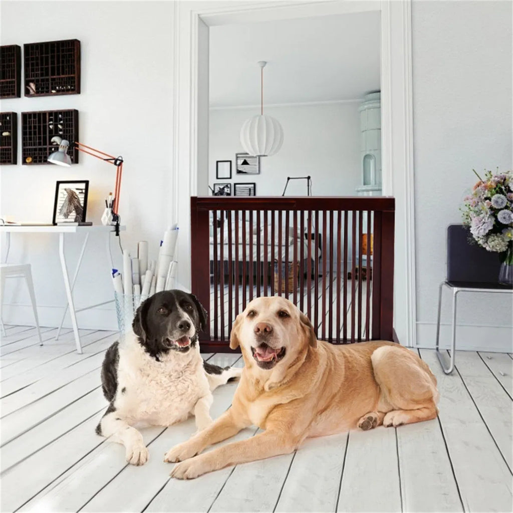 Porte en bois pour animaux 3 panneaux