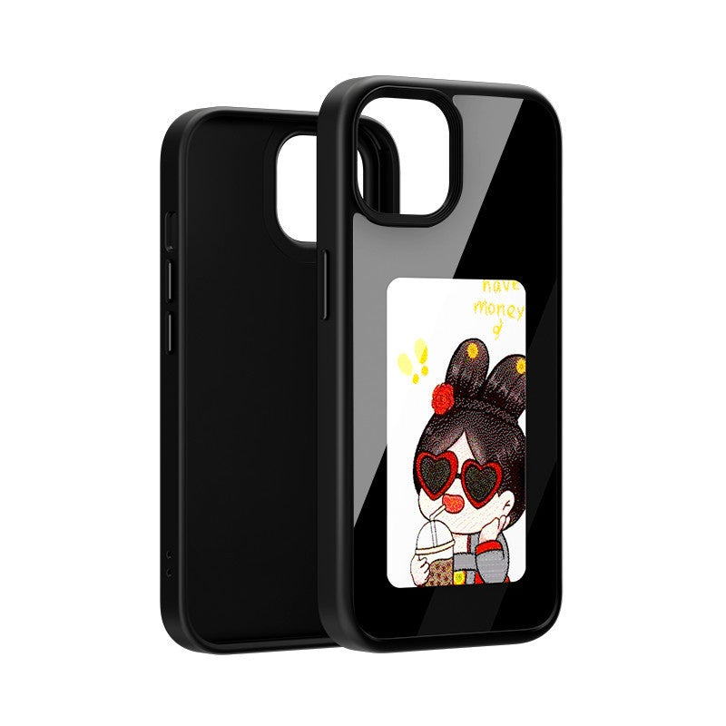 Étui de téléphone à écran E quatre couleurs