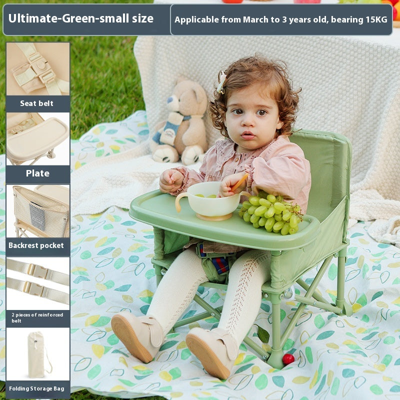Baby Picnic Chaise Outdoor Beach Camping Tabouret Portable Polding Photographie Apprentissage Seasid