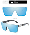 DUBERY Lunettes de soleil à une pièce surdimensionnées