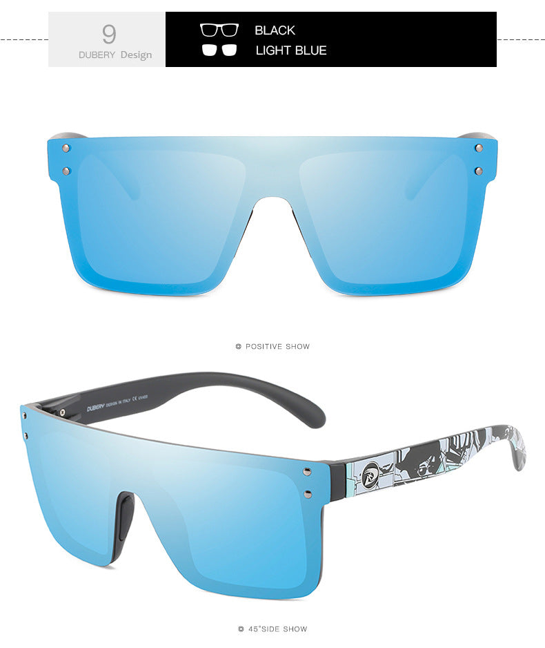 DUBERY Lunettes de soleil à une pièce surdimensionnées