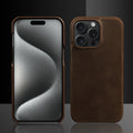 Crazy Horse Pattern Leather Phone Case