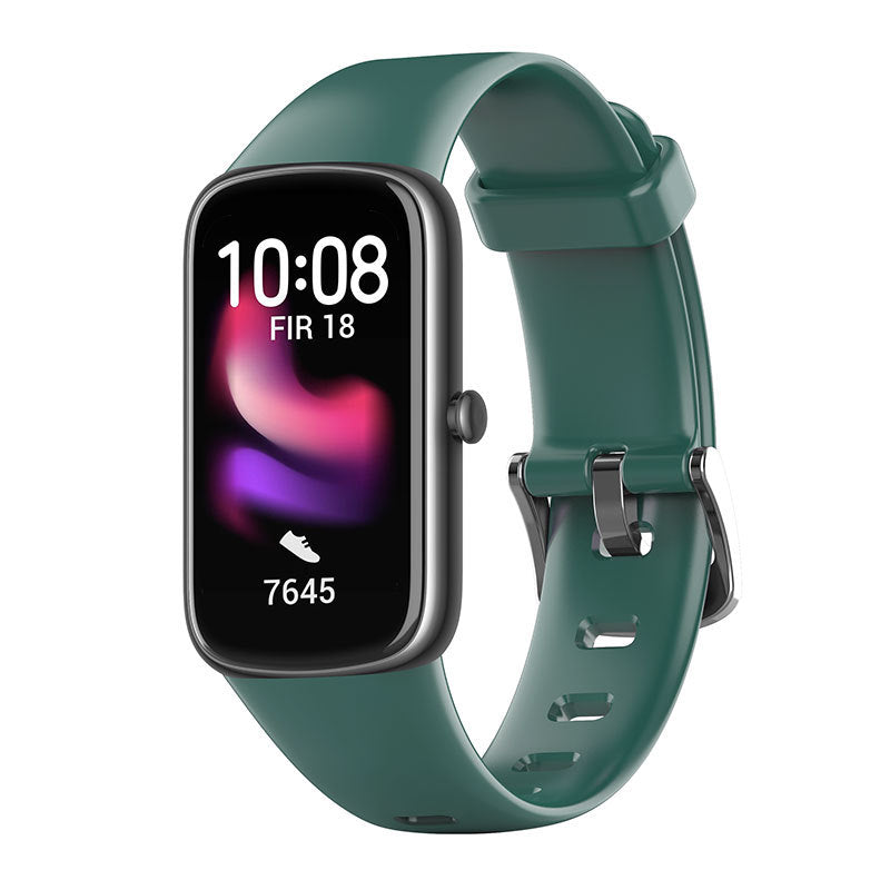 Écran couleur pleine tactile Blood Oxygen Sports Pedometer Bluetooth Watch