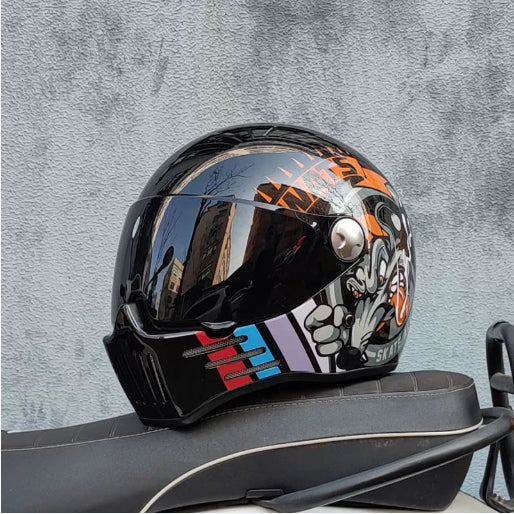 Certification moto Casque Harley Retro Hommes et femmes