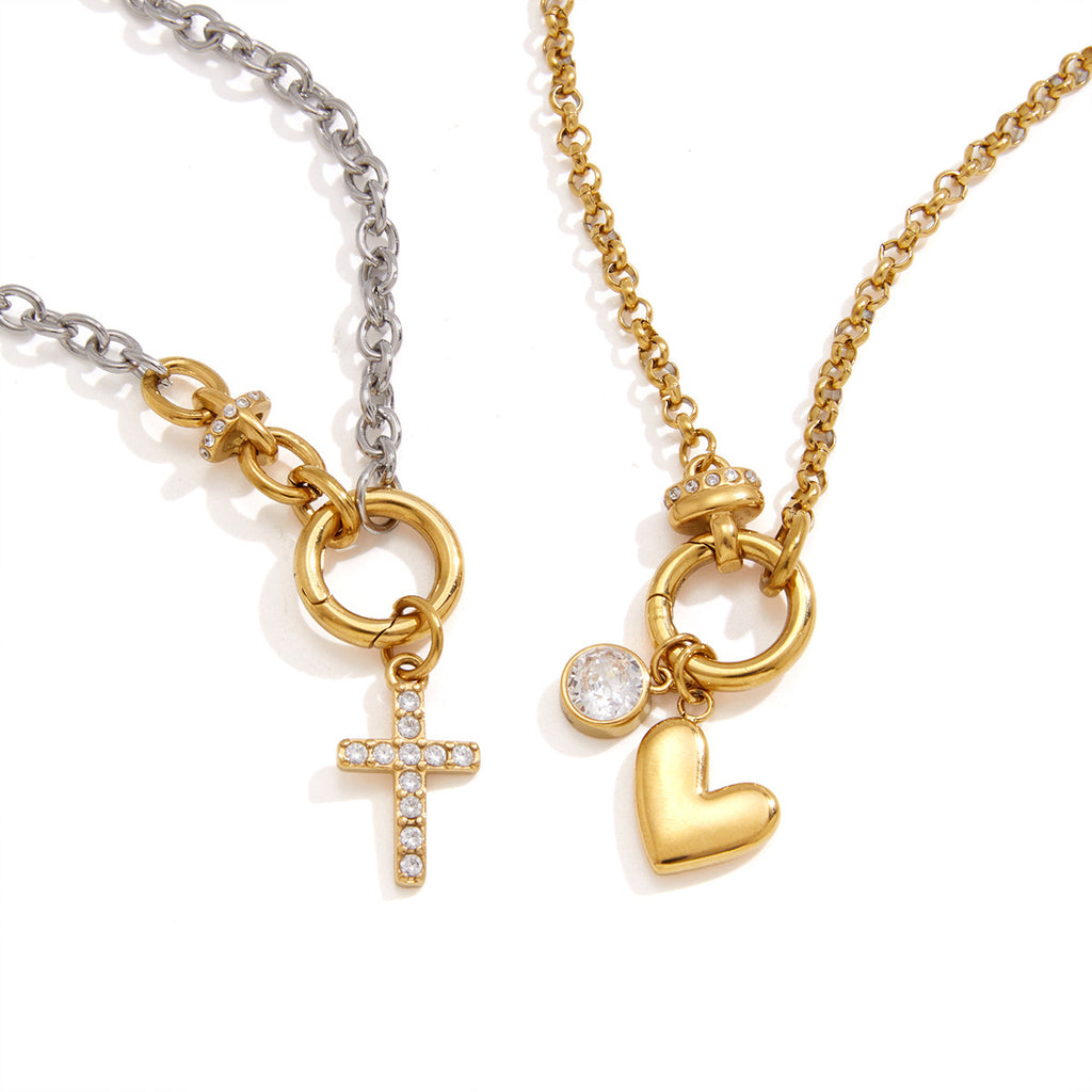 Collier en acier inoxydable pour les femmes