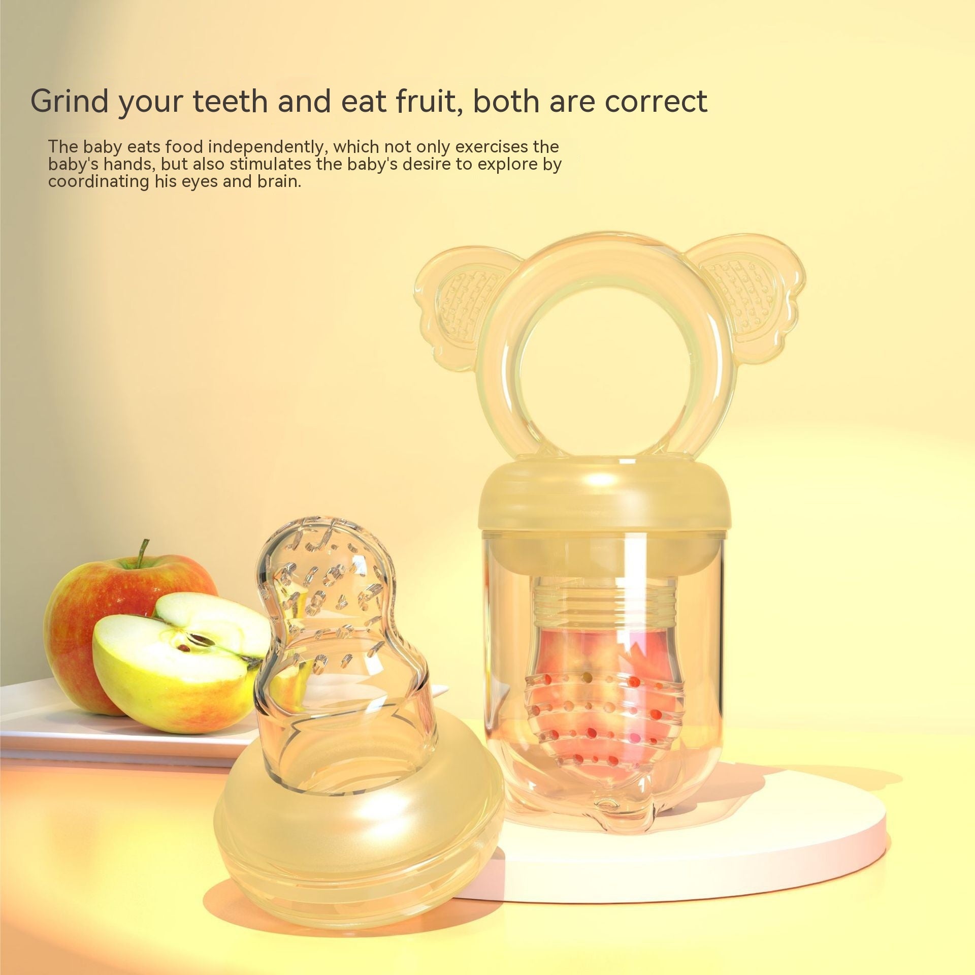 Tube de broyage en silicone liquide pour enfants