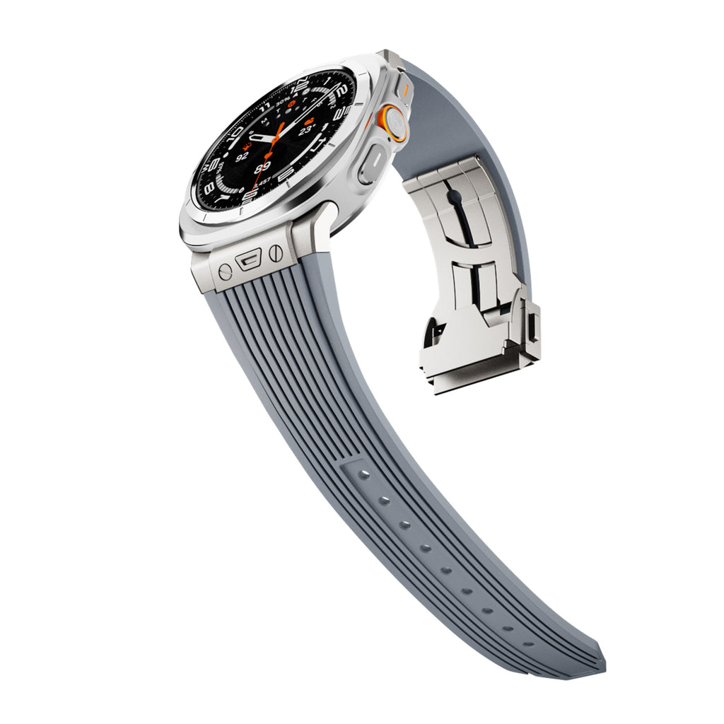 Bracelet de montre à grains en alliage de silicone