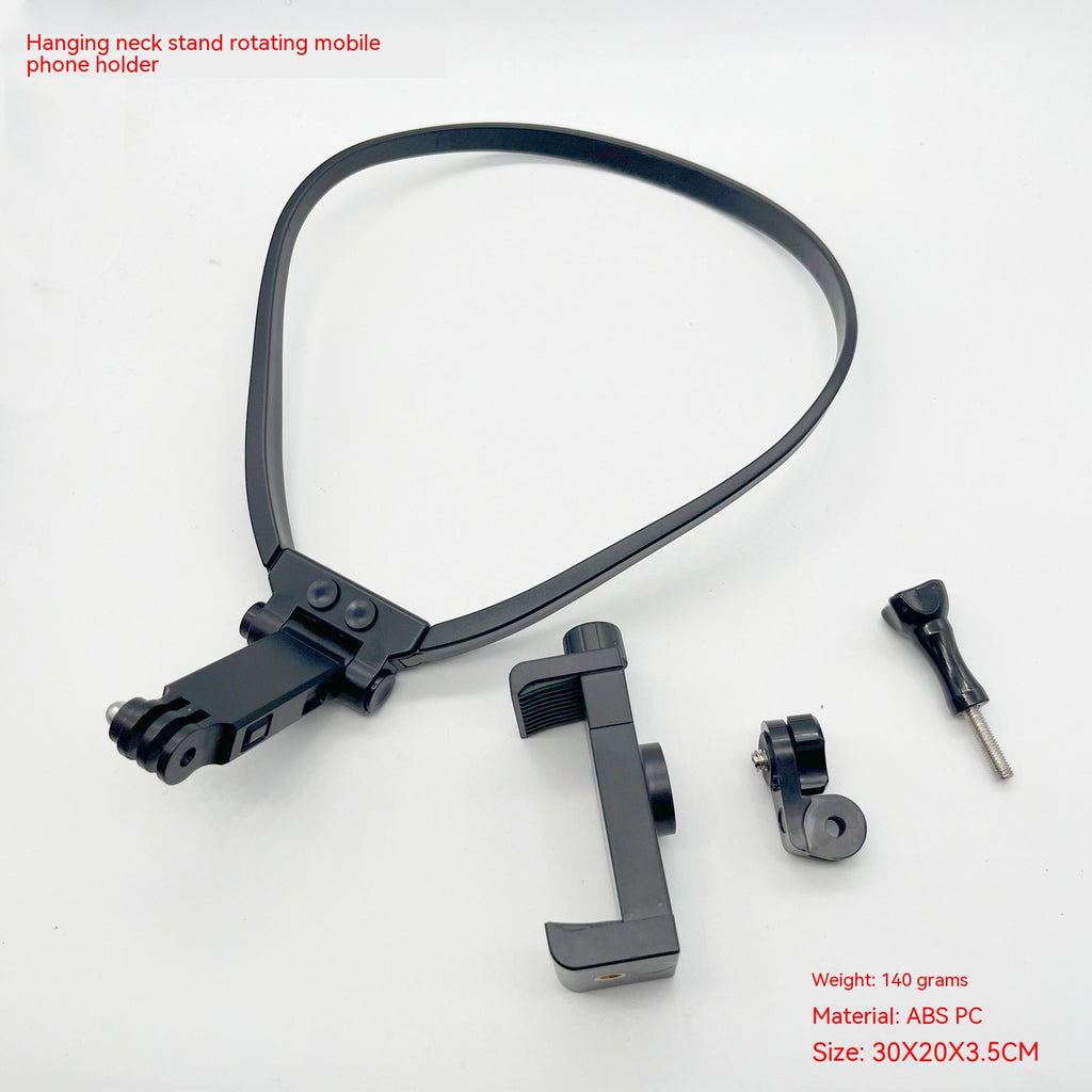 Halter Sports Camera Collar Mobile Phone Bracket 360 Camera Outdoor Luer Accessoires