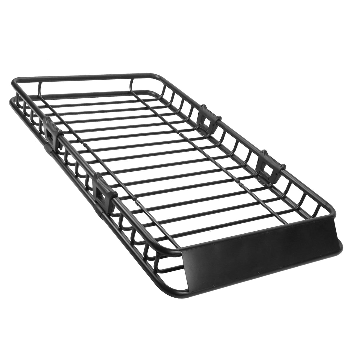 1Pc 63x39x6.3 dans le panier universel de porte-bagages de porte-bagages de porte-bagages avec crochet