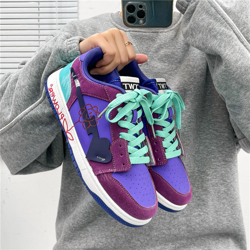 Hommes Chaussures Graffiti tendance et polyvalent