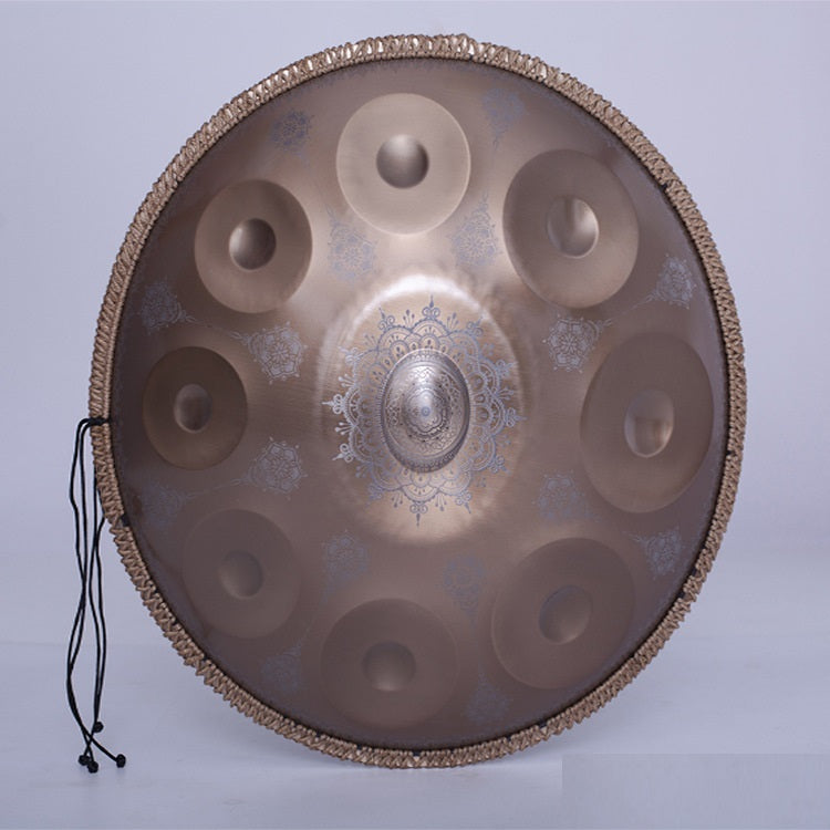 Mandala Version gravée Hand Disc Drum Instrument de musique