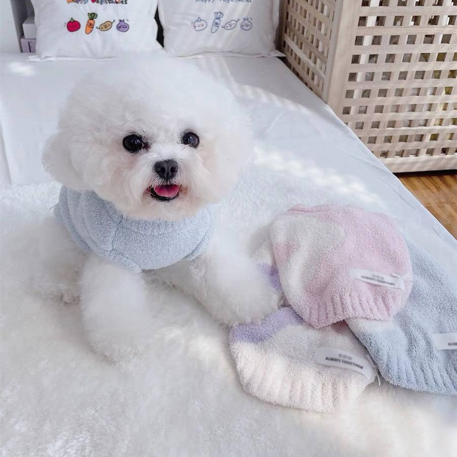 Vêtements pour animaux de compagnie Internet-famous style demi-velvet