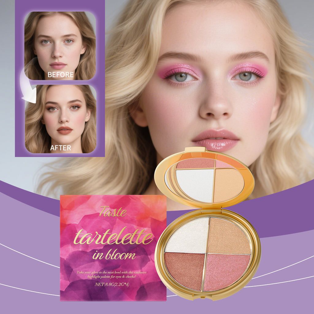Highlighter, Eyeshadow et Blush Palette 8.8g