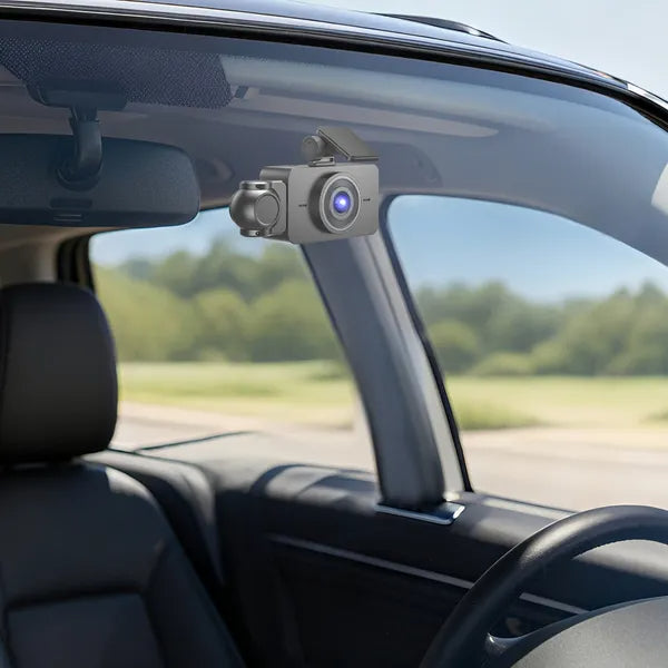 WiFi FHD 1080P 3 canaux voiture Dash Cam arrière à l'intérieur avec détection de mouvement de carte MMC 32G