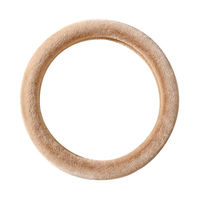 Couverture de volant de voiture Hiver Plush Sporty Style