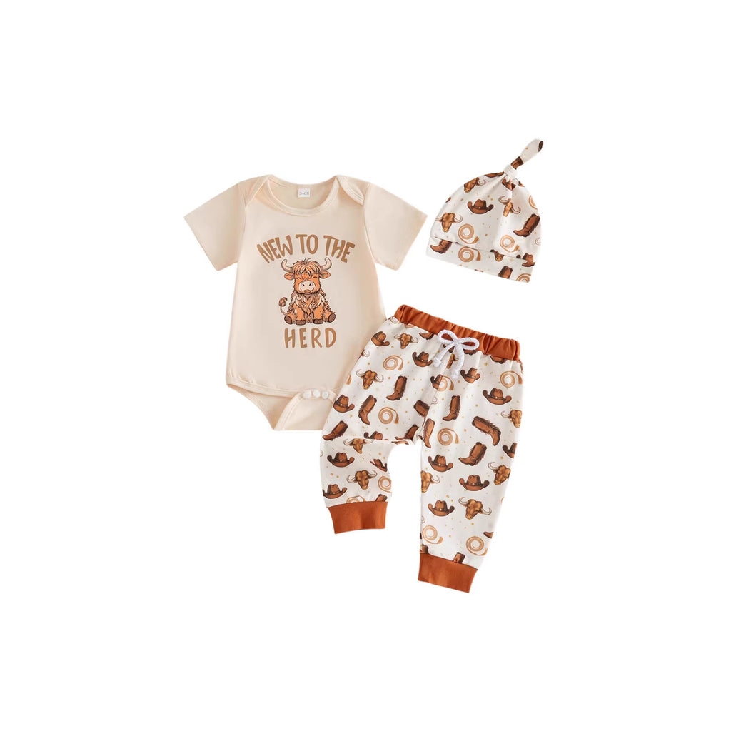 Cowboy de l'Ouest Romper