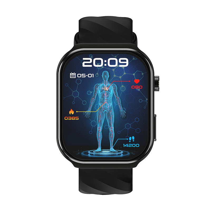 Smart Watch Bluetooth Calling Heart Rate Voice Assistant Étape de compte Sports Watch