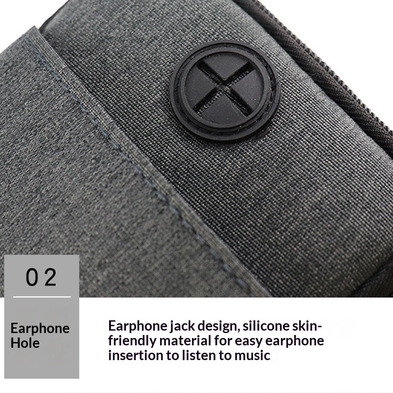 Oxford Cloth Waterproof Sport Outdoor Crossbody Phone Bag