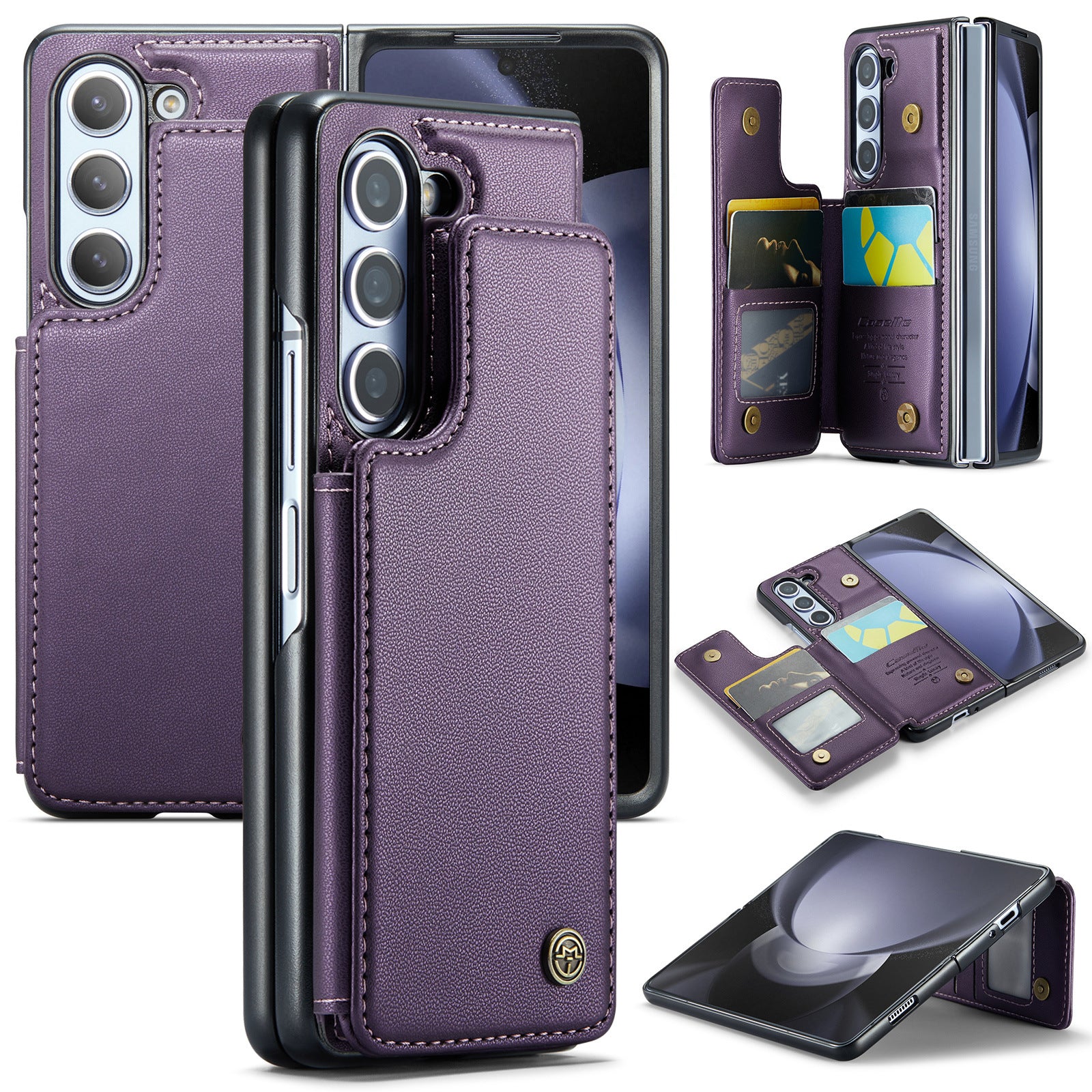 Flip-carte pliante de cas de téléphone