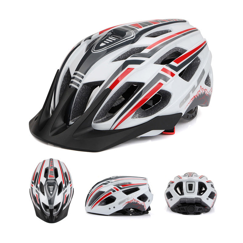 Équipement de vélo Casque d'été Hommes et femmes avec lumières