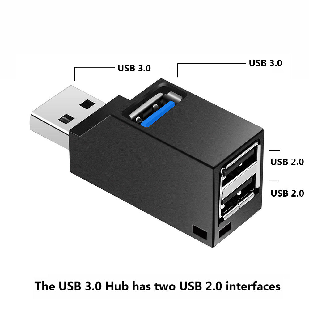 Mini 3 ports USB20 câble séparateur