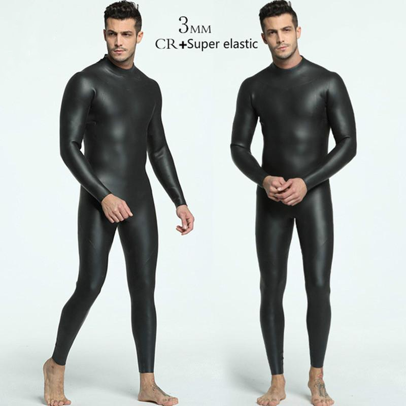 Triathlon homme combinaison humide Hommes chaud et résistant au froid cuir léger combinaison humide hommes