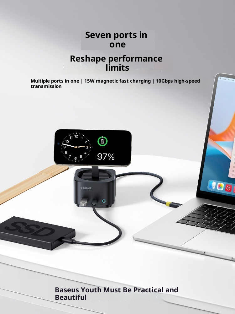 USB Plug Câble multi-ports Seperater Typec Expansion Dock Hdmi Screen Converter