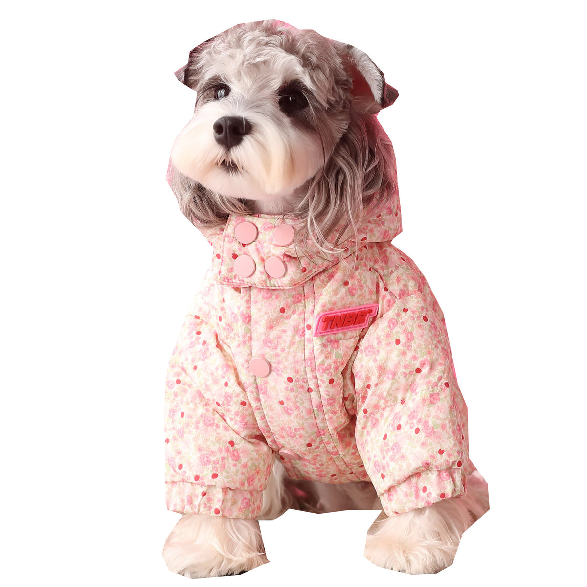 Thick warm animal jacket