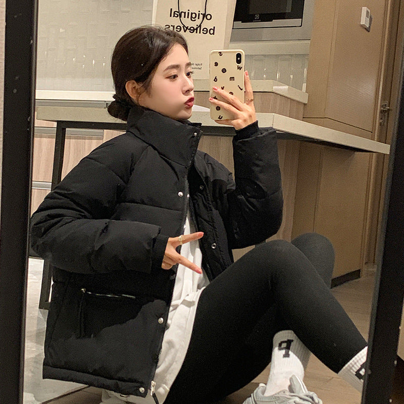 Élégant manteau de collier de support épais pour les étudiants de petite taille
