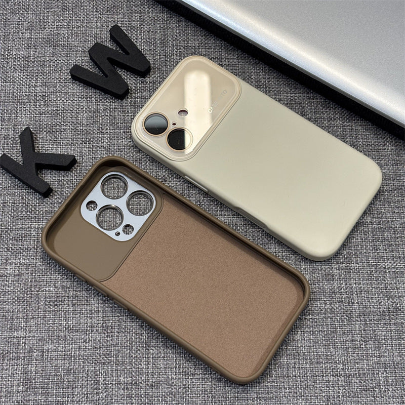 Boîtier liquide anti-goutte tout inclus avec une grande fenêtre de visualisation pour téléphones