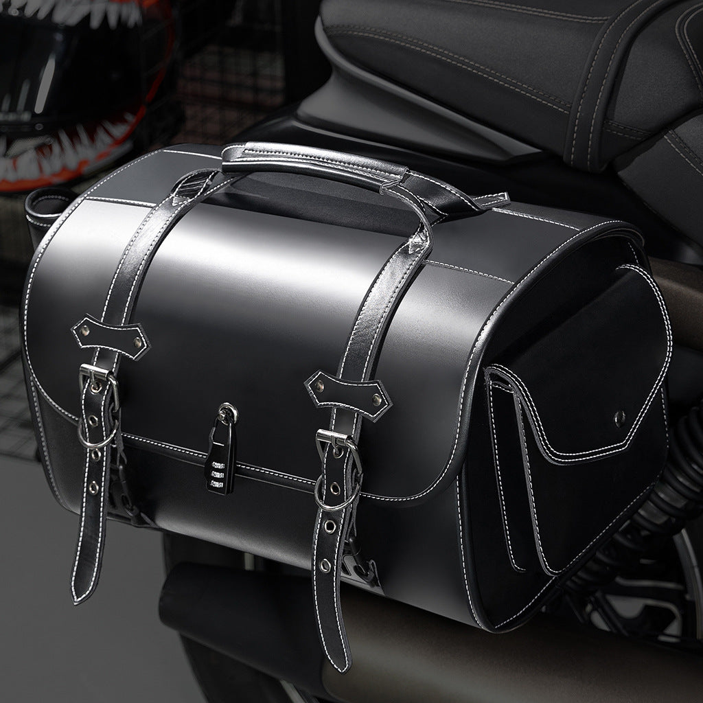 Vente Tail de moto Coded Lock of Bags and Valises Side Bag Prince Cruise Modifié Side